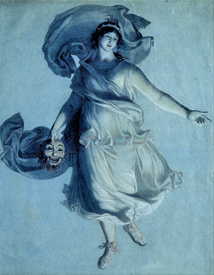 Wilhelm von Schadow - The Dramatic Muse - Google Art Project