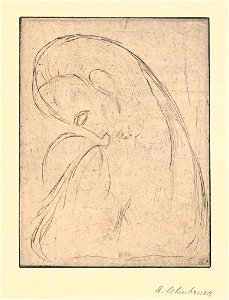 Wilhelm Lehmbruck Mutter und Kind (Vision II) 1913