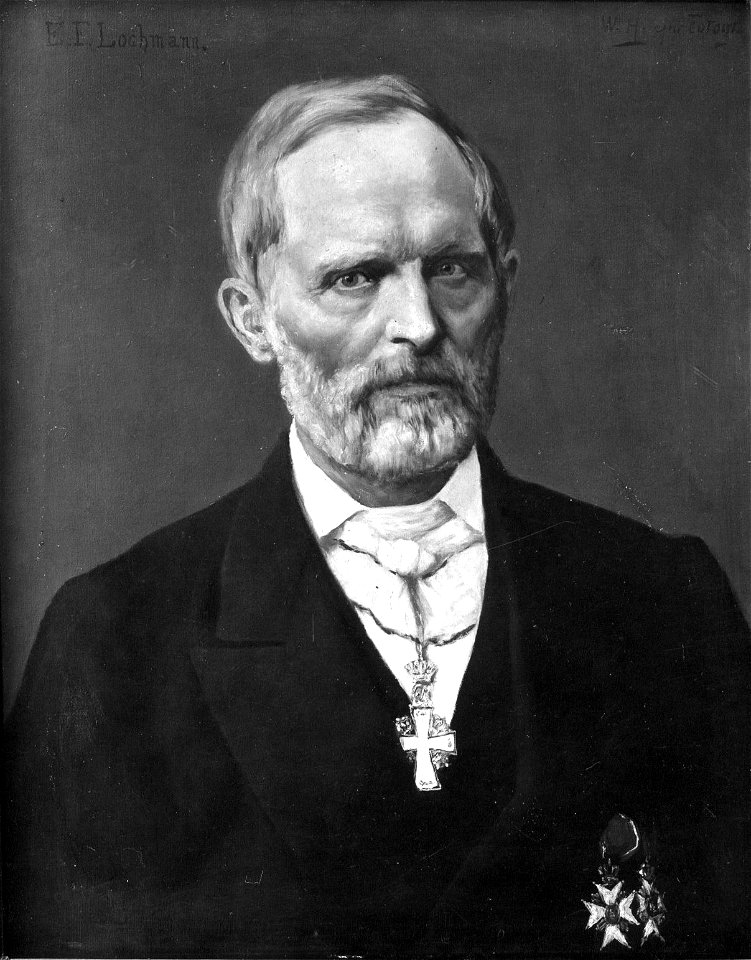 Wilhelm Holter - Portrett av Ernst Ferdinand Lochmann - Norsk portrettarkiv - Riksantikvaren - L000292 (cropped)
