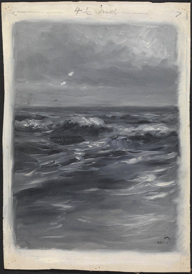 Wilhelm Peters - Agterspeilet - NMK.2012.0097 - National Museum of Art, Architecture and Design