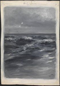 Wilhelm Peters - Agterspeilet - NMK.2012.0097 - National Museum of Art, Architecture and Design