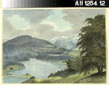 Wilhelm Maximilian Carpelan - Norwegian Fell Landscape - A II 1254-12 - Finnish National Gallery