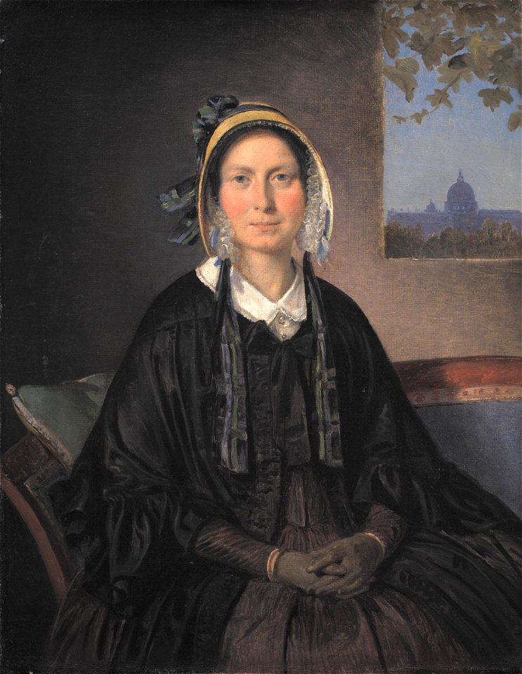 Wilhelm Marstrand - Frederikke Raffenberg, née Hagerup - KMS1649 - Statens Museum for Kunst
