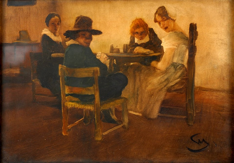 Wilhelm Schreuer Die Kartenrunde
