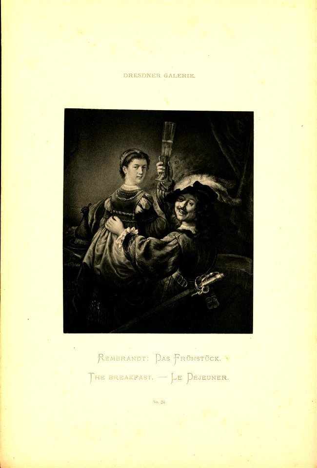 Wilhelm Hoffmann Dresdener Galerie Cabinet FS No. 026