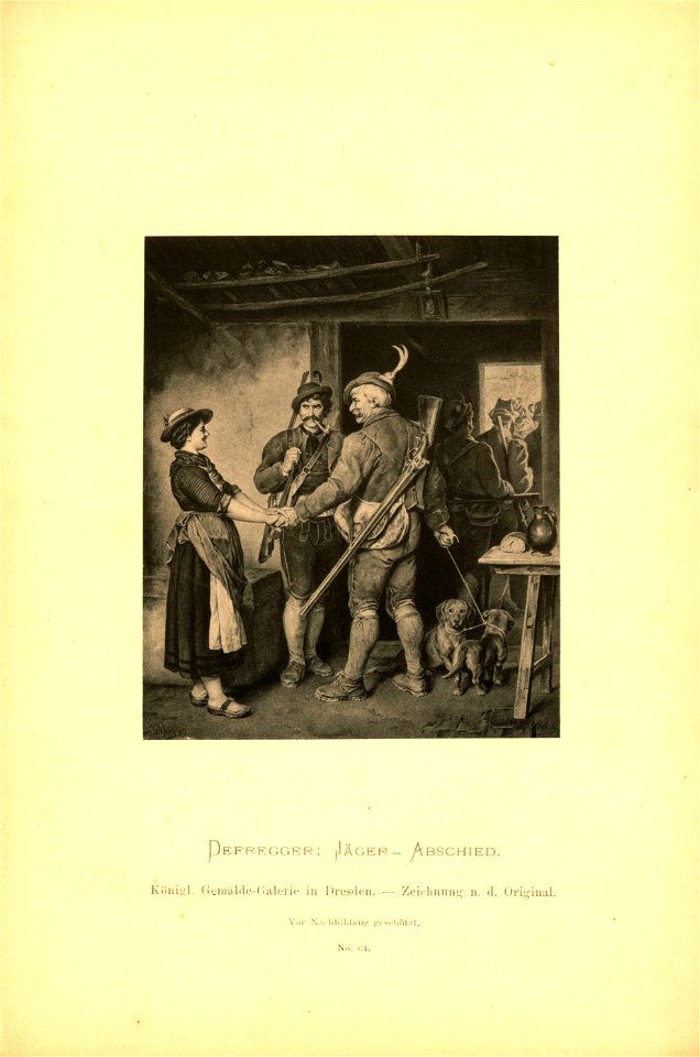 Wilhelm Hoffmann Dresdener Galerie Cabinet No. 064a