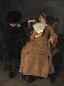 Wilhelm Trübner - Im Atelier - 8108 - Bavarian State Painting Collections
