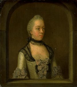 Wilhelmina Hillegonda Schuyt (1728-1802). Echtgenote van Joachim Rendorp Rijksmuseum SK-A-2421