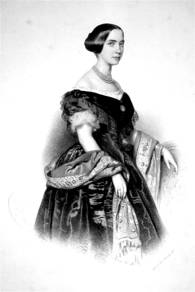 Wilhelmine Auersperg Litho