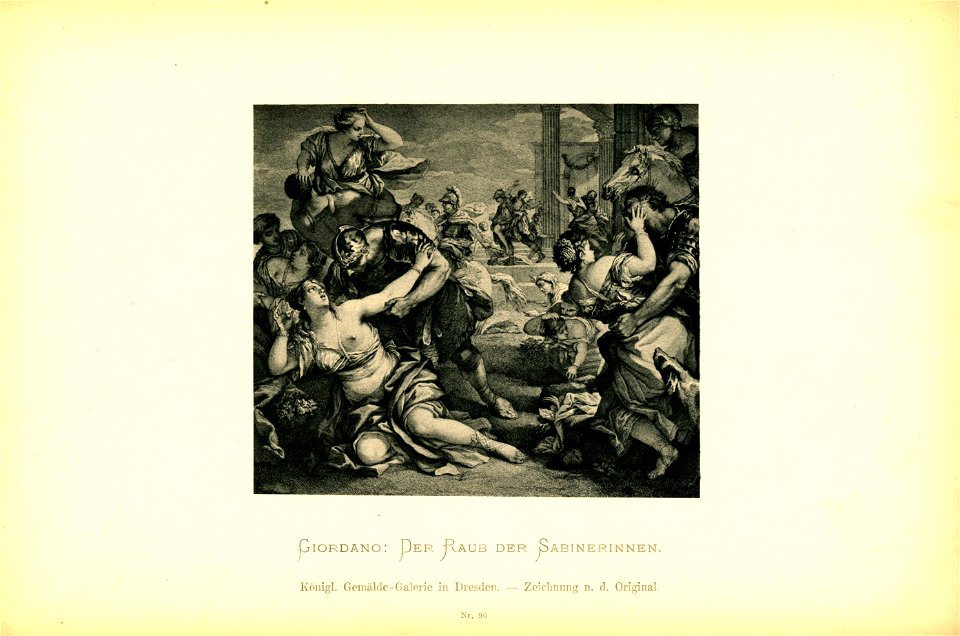 Wilhelm Hoffmann Dresdener Galerie Cabinet No. 096