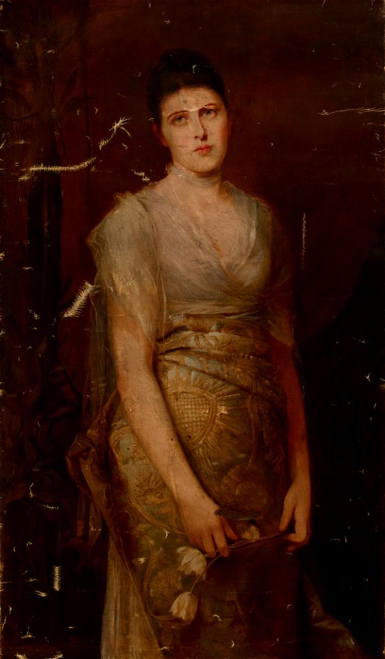 Wilhelm von Kaulbach - Portrait of Alicja Worms - MNK XII-A-224 - National Museum Kraków