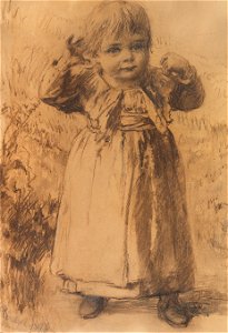 Wilhelm Räuber Kinderporträt (Adoptivtochter) I