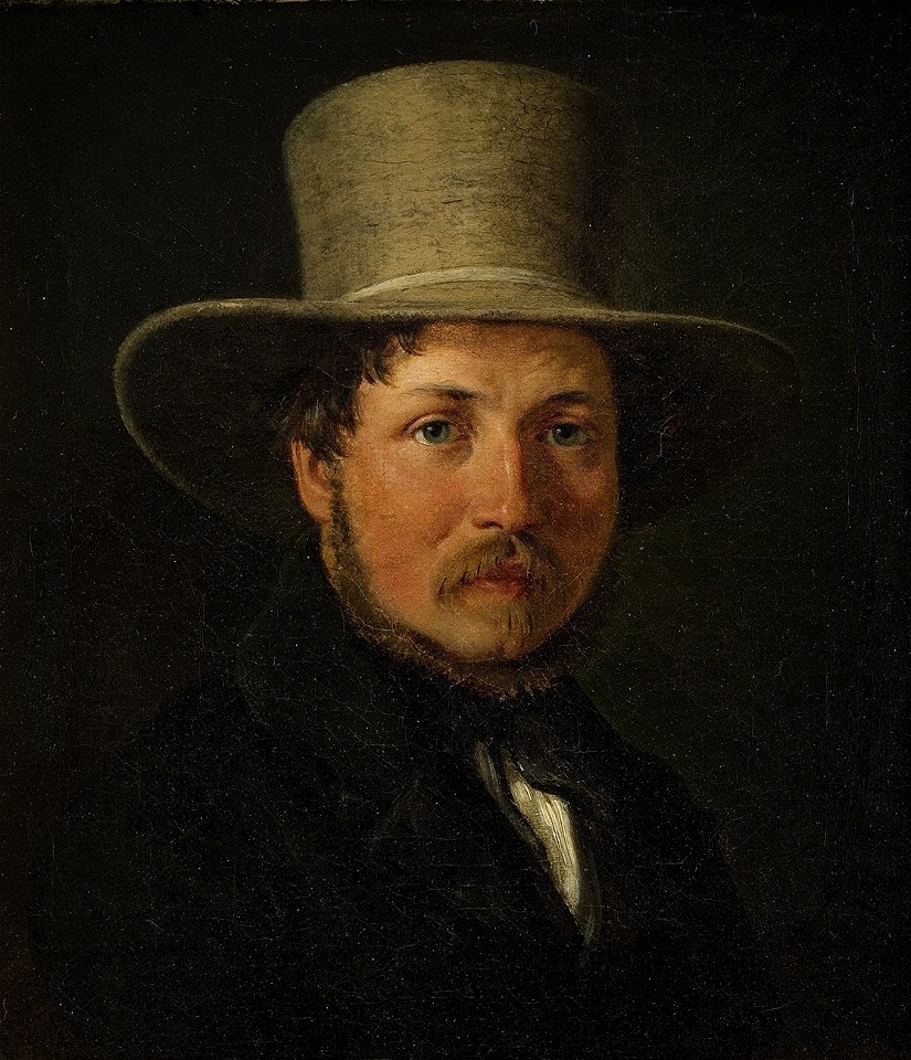 Wilhelm Marstrand - Portrait of Christen Købke - 1839