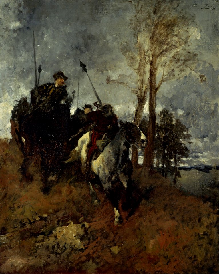 Wilhelm von Diez - Strauchritter - G 3917 - Lenbachhaus