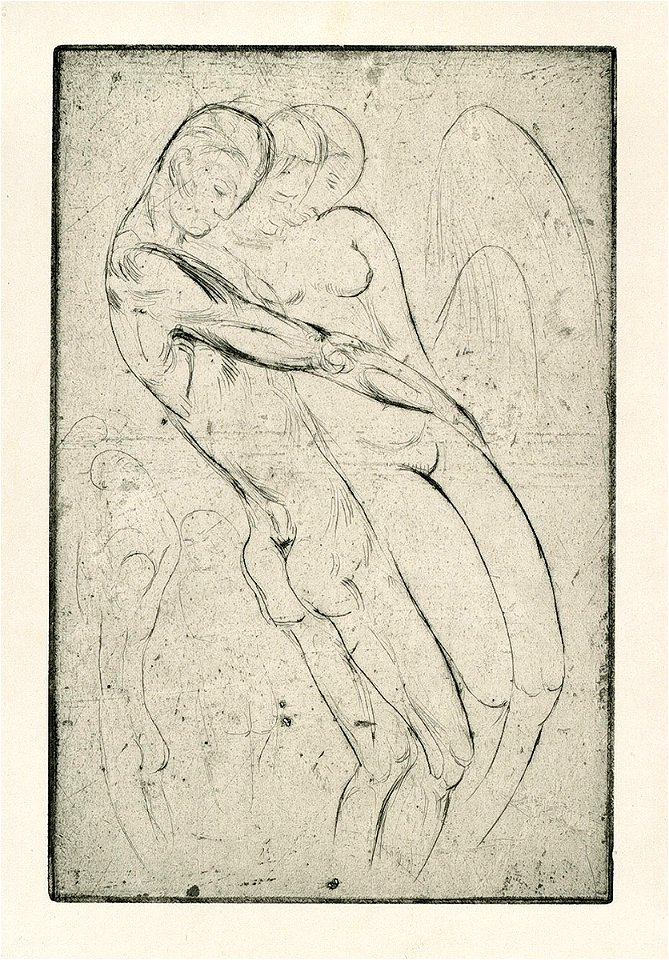 Wilhelm Lehmbruck Paolo und Francesca groß