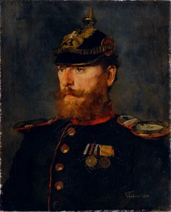 Wilhelm Trübner - Landwehroffizier - 1199 - Österreichische Galerie Belvedere
