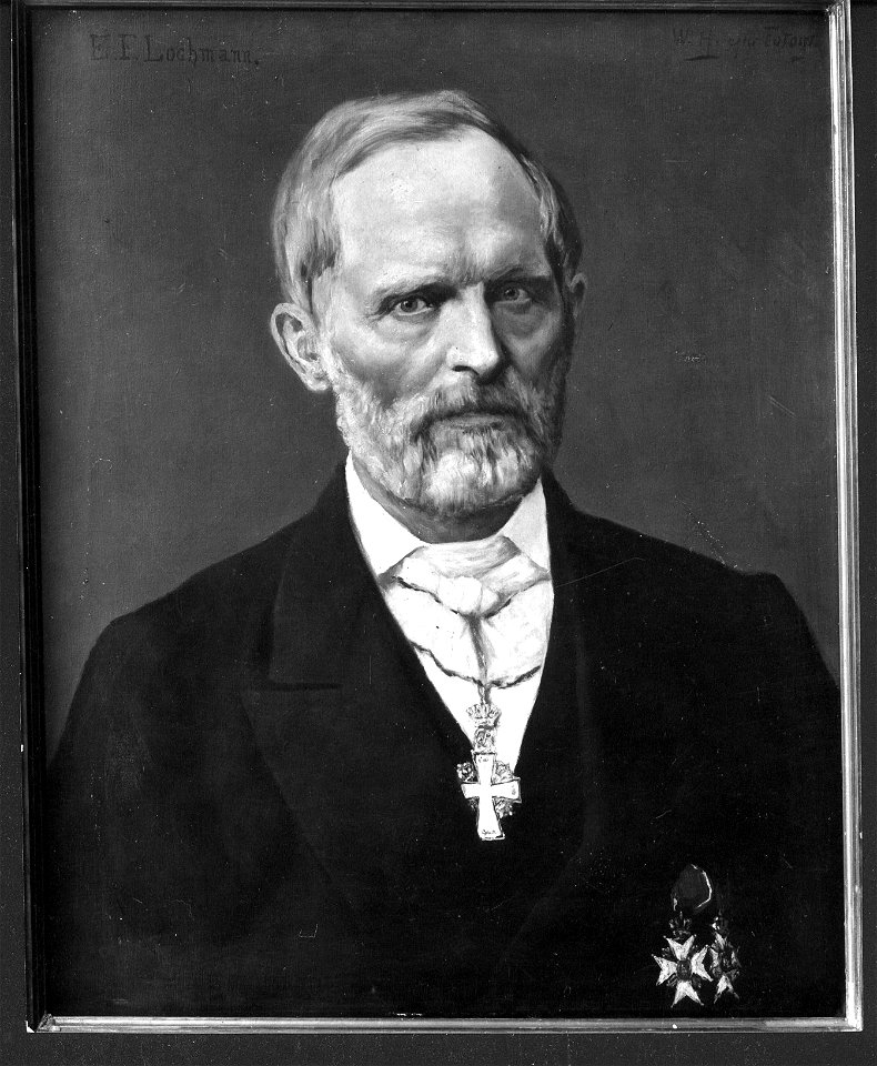 Wilhelm Holter - Portrett av Ernst Ferdinand Lochmann - Norsk portrettarkiv - Riksantikvaren - L000292