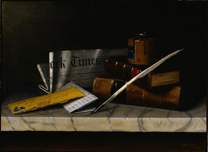 WiliamHarnett-Still Life w Letter Clarke 1879