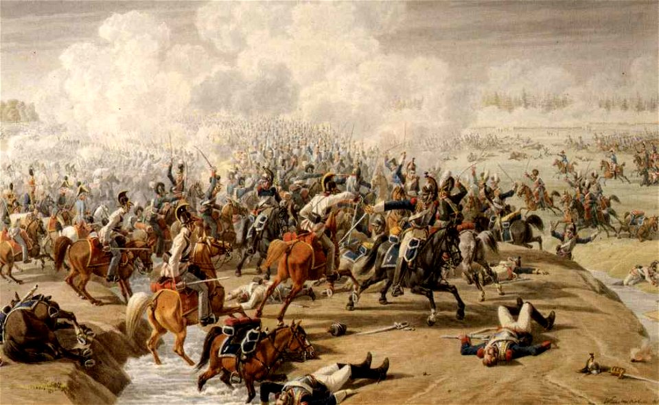 Wilhelm von Kobell Schlacht bei Hanau 1814 WVN 1033
