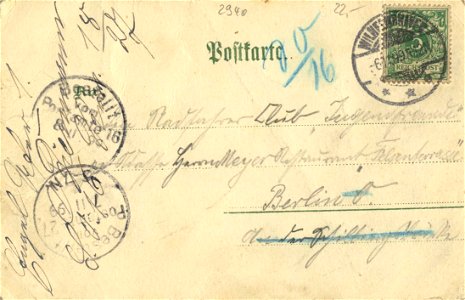 Wilhelmshaven, Niedersachsen - Werfttor I; Panzerschiff Brandenburg; Prinz-Adalbert-Denkmal (back) (Zeno Ansichtskarten)