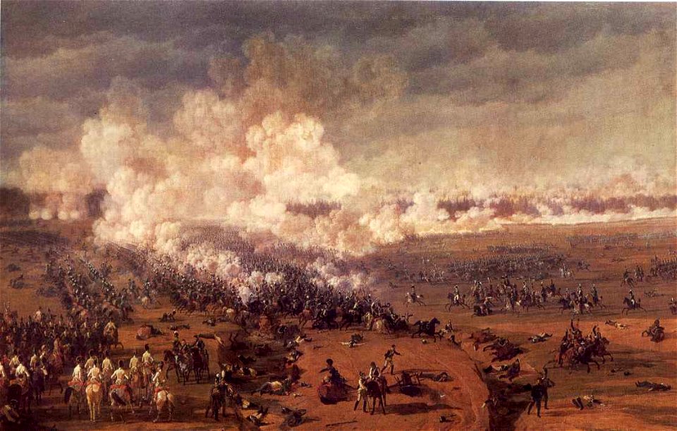 Wilhelm von Kobell Reiterschlacht von Hanau 1814 WVN 1031