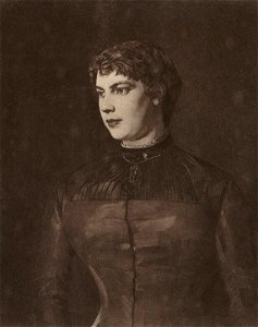 Wilhelm Trübner - Portrait der Opernsängerin Pauline Cramer, 1883