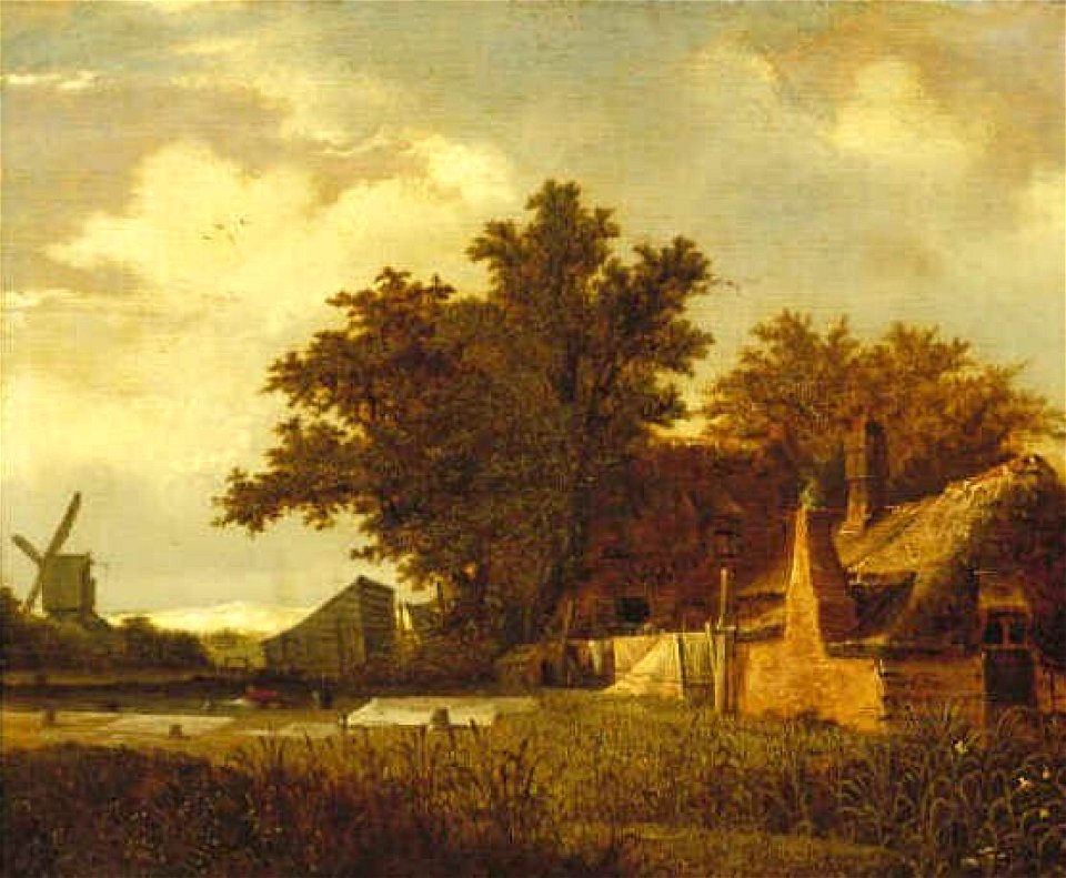 Willem Gras - Boerderij aan de duinrand - 1255 (OK) - Museum Boijmans Van Beuningen