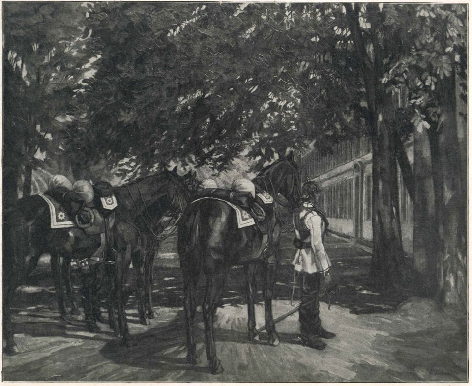 Wilhelm Trübner Abgesessene Kürassiere