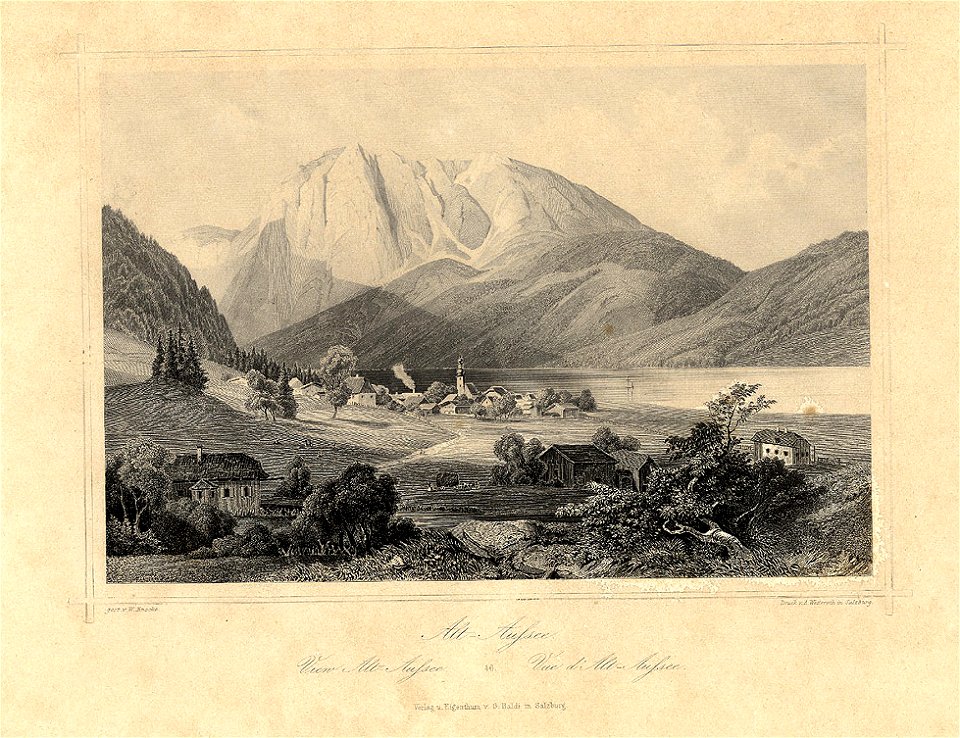 Wilhelm Knocke Alt-Ausee ubs G 0540 II