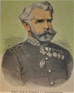 Wilhelm, Herzog von Württemberg, 1878. Free illustration for personal and commercial use.