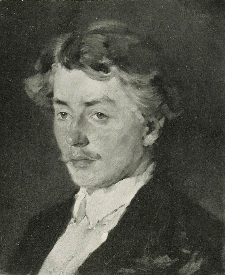 Wilhelm Leibl - Bildnis Wilhelm Trübner, 1872