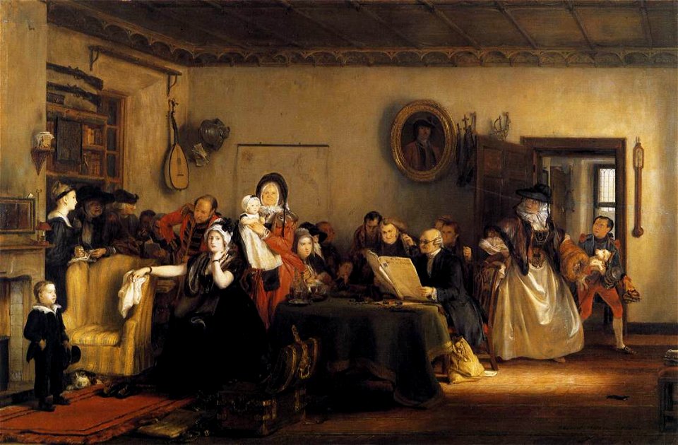 Wilkie, David - Reading the Will - 1820