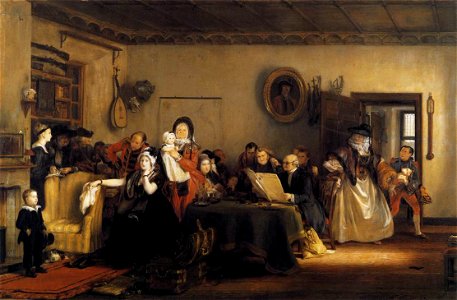 Wilkie, David - Reading the Will - 1820
