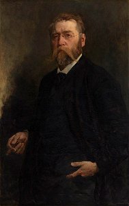 Wilhelm von Diez - Selbstbildnis in halber Figur - 8897 - Bavarian State Painting Collections