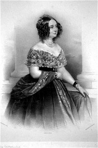 Wilhelmine von Kinsky Litho
