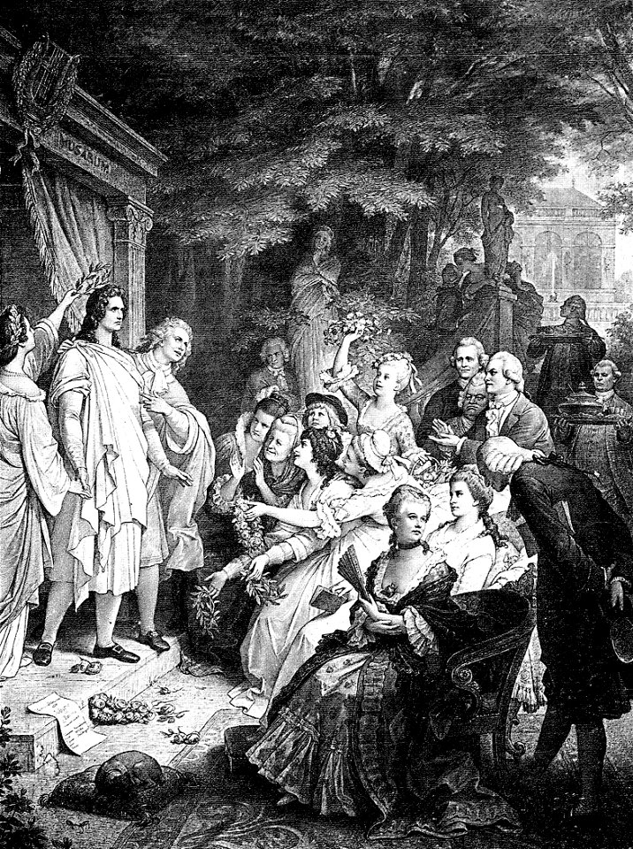 Wilhelm von Kaulbach, Aufführung von Goethes Iphigenie auf Tauris