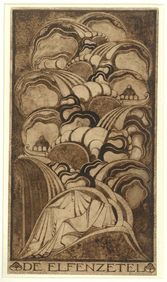 Willem Arondeus - Elfenzetel - Rijksmuseum - RP-T-1990-60