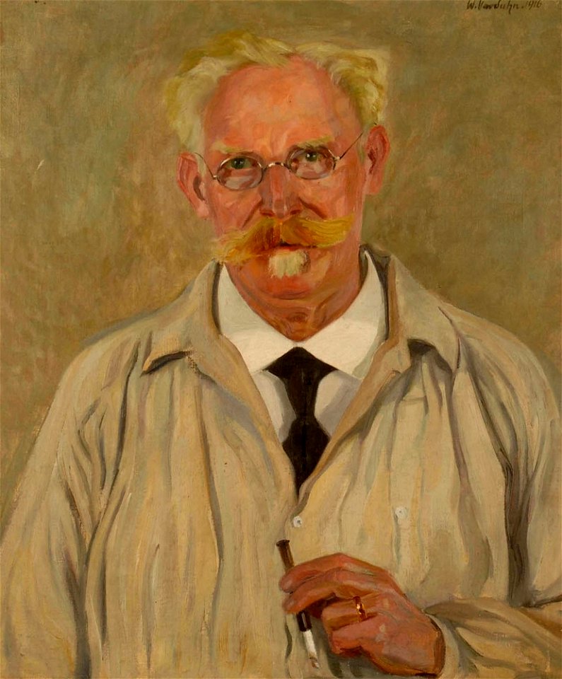 Wilhelm Varduhn, Portrait du relieur Lochat (Bildnis des Buchbinders Lochat)