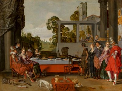 Willem Buytenwech - Merry Company in a Garden