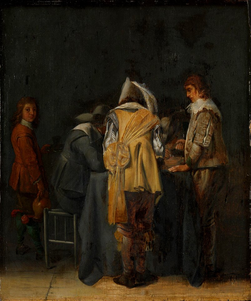 Willem Cornelisz. Duyster - The Card Players - NG.M.01367 - National Museum of Art, Architecture and Design