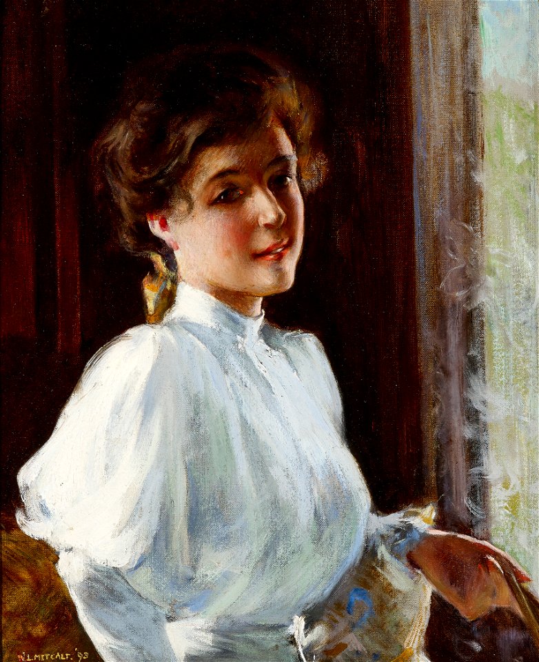 Willard LeRoy Metcalf - A Young Girl - 55.60 - Indianapolis Museum of Art