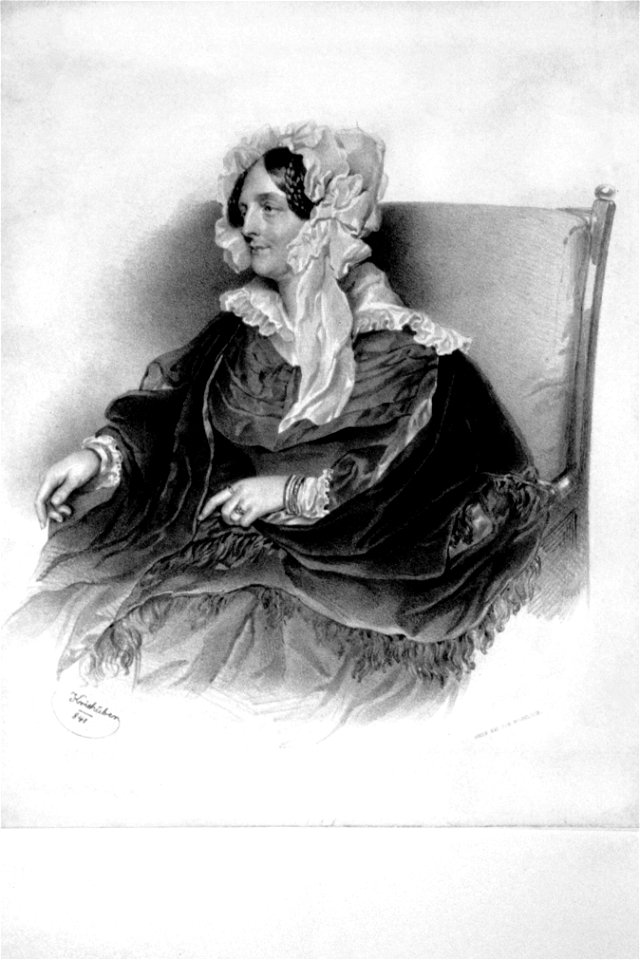Wilhelmine Kinsky Litho