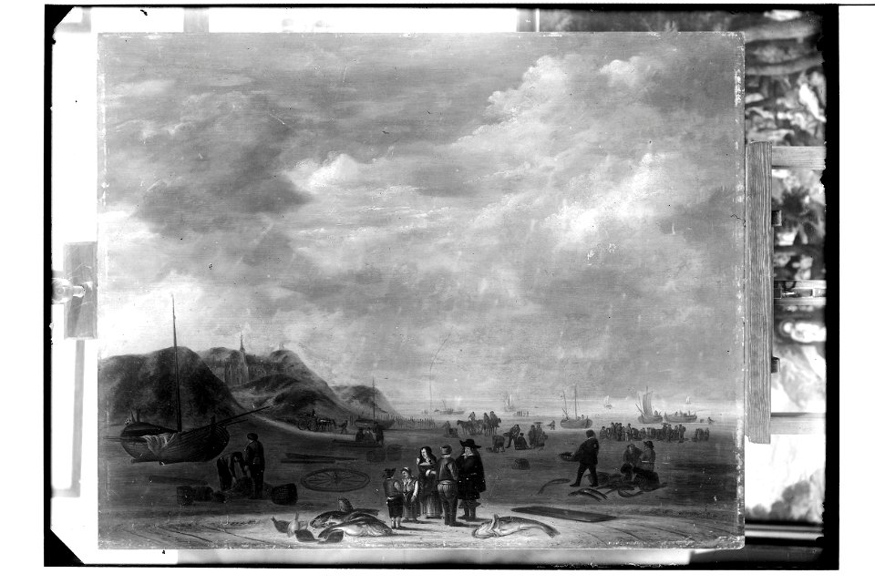 Willem Gillisz. Kool - Sea cost near Scheveningen - M.Ob.1887 MNW - National Museum in Warsaw