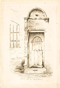 Willem Linnig - Courtroom Door with Arched Top