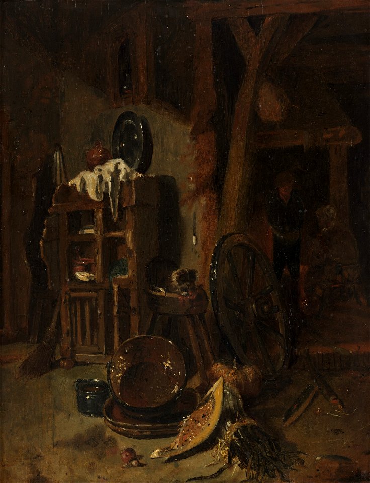Willem Kalf - Keukeninterieur - 3386 (OK) - Museum Boijmans Van Beuningen