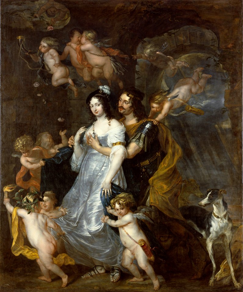 Bosschaert,Thomas Willeboirts - Dido and Aeneas in the cave - Bildergalerie Sanssouci