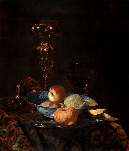 Willem Kalf - Still Life with Columbine Goblet - 26.43 - Detroit Institute of Arts