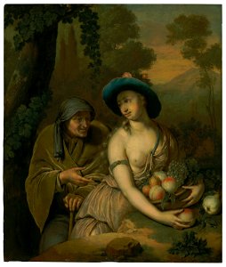 Willem van mieris vertumnus and pomona020444)