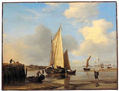 Willem van de Velde ii - a kaag and other vessels off an inlet 2014 CKS 01575 0024 000