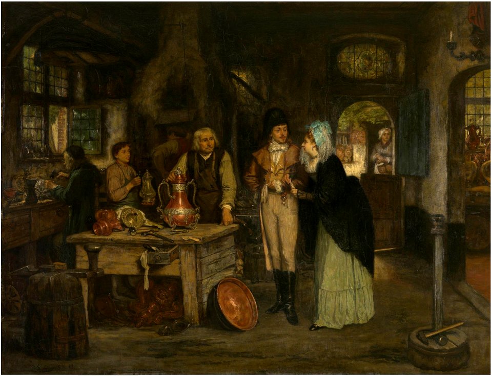Willem Linnig I - The workshop of the coppersmith Geert de Winter